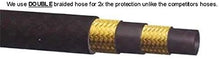 Xtreme Duty LIFETIME 06-10 (5/8") Duramax Transmission Cooler Lines/Hoses- DOUBLE Braided Hose (16,000 BPSI) - Chevy GMC 6.6L w/Allison Duramax Transmission Lines Upgrade- B17X