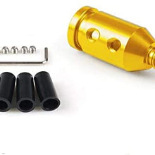 Tasan Racing 1.2x1.25 Gear Shift Knob Adapter for Non Threaded Shifters Gold