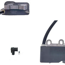 PARTSRUN Ignition Coil with Boot ID#C10146 Replaces Echo PB-255LN PB-251 ES255 PB265L PB265LN Blower OEM#A411000290 A425000100,ZF271B