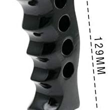 Universal aluminum shift knob, MACHSWON shift knob aluminum alloy with black length