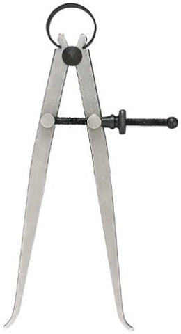 Uniq World Wide 454-10 Flat Leg Inside Calipers, 10 inches