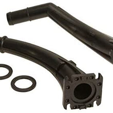 Heater Hose Inlet and Outlet Connector Set with O-Rings - Compatible with 2001-2004 Nissan Xterra (From 7/01/2000, Up To 12/2004)