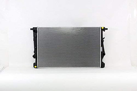 Radiator - Pacific Best Inc For/Fit 13401 14-18 Jeep Cherokee 2.4l/3.2L w/Dual Fan Plastic Tank Aluminum Core 1-Row
