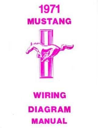 1971 FORD MUSTANG Wiring Diagrams Schematics