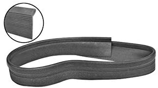 MACs Auto Parts 41-36366 - Radiator Support To Hood Seal - Black Rubber - All Engines - Falcon