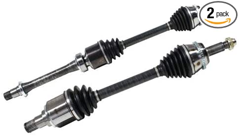 CAROCK Front Passenger Front Driver Side CV Axle Joint Shaft Assembly Fit Toyota Camry Sedan Standard Trans 2.4L I4 OE# NCV69622x1;NCV69629x1