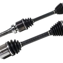 CAROCK Front Passenger Front Driver Side CV Axle Joint Shaft Assembly Fit Toyota Camry Sedan Standard Trans 2.4L I4 OE# NCV69622x1;NCV69629x1