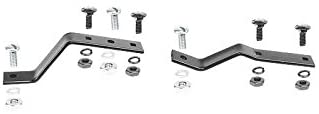 MACs Auto Parts 47-15134 Radiator Shell Mounting Kit - Die Stamped - Painted Black - Pickup Truck