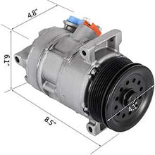 Mophorn CO 11023C (5058228AE) 97395 98395 4710803 0610245 AC Compressor for 07-08 Caliber Commander Compass A/C Compressor
