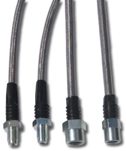 Techna-Fit Stainless Steel Brake Line Kit for VW - Smoke - VK-1400SM