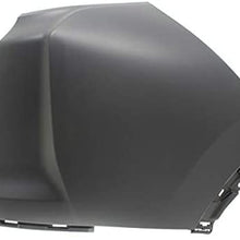 Partomotive For 17 18 19 CR-V CRV Rear Bumper Extension End Cap Primed Plastic Right Side