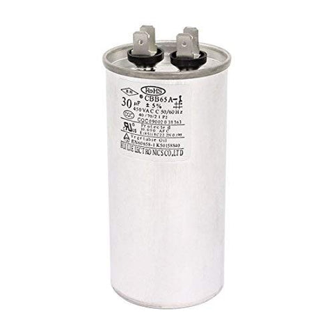 AC 450V 30uF 50/60Hz Air Conditioner Motor Run Capacitor CBB65A-1 CBB65