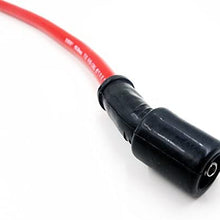 10mm LSx LS1 LS2 LS3 LS6 LS7 High Heat Spark Plug Ignition Wires Set Replacement for Chevy/GMC 19005218