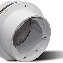 No-Branded Camper RV Roof Air Vent Grille Without Fan Travel Trailer Van Air Vent TYTXRV White SAHUA