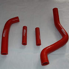 For Kawasaki KX125 KX 125 1999-2002 2000 2001 aluminum radiator and hose (green)