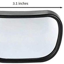 Car Baby Safety Observation Mirror 360 Degrees Suction Cup or Clip On Visor Rear View Mirror