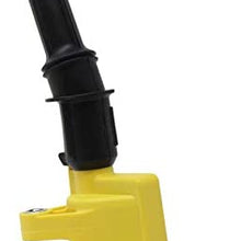 ENA Spark Plugs and Heavy Duty Ignition Coils Set of 8 compatible with E-150 E-250 Lincoln Towncar 1998-2012 FD503 SP413