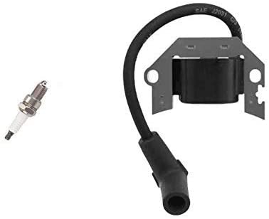 PARTSRUN Ignition Coil 21171-2267 21171-7030 + Spark Plug Fits Kawasaki FJ180V Kai Engines,ZF356-DHHS