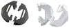 Yuanyuan Motorcycle Aluminum Front Brake Caliper Cover Guard Cap Protection Fit for BMW R1200GS LC R1200GS ADV R Nine T (Color : Silver)