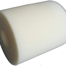 LifeSupplyUSA Replacement Central Vacuum Foam Filters Compatible with Electrolux Aerus Centralux Air Vac Hayden Vent-A-Vac M & S Broan Cleaners, Pack of 20 Filters, 6" x 6"