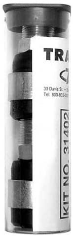 Tramec 31402 3/8'' NPTF Air Brake Hose End Fitting Kit for 3/8