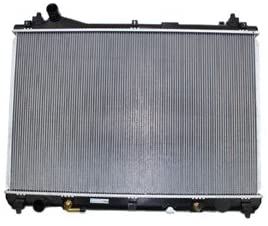 TYC 13136 Compatible with SUZUKI Grand Vitara 1-Row Plastic Aluminum Replacement Radiator