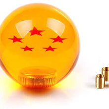 RASTP Dragon Ball Z Star Manual Gear Stick Shift Knob Universal Gear Shifter Knobs with Adapter Fits Most Car(4 Star)