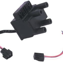 Dynatek 16069 Black Single Fire Dual Plug Coil and Cover Mount for Aftermarket Ignitions
