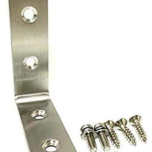 AMTIFO Hole Drilling Side View Camera Bracket Adapter for Bus/Truck/Trailer/Box/RV/Trailer/Tractor/ 5th Wheel