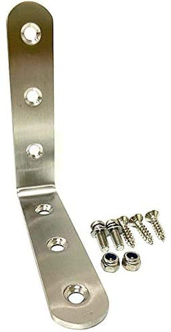 AMTIFO Hole Drilling Side View Camera Bracket Adapter for Bus/Truck/Trailer/Box/RV/Trailer/Tractor/ 5th Wheel