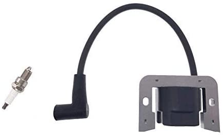 PARTSRUN Ignition Coil Module with Spark Plug Fits Kohler KT740 KT745 ZT740 25-707-03-S 3258425S 3258407-S 3258409-S 3258424-S 24-584-52-S 24-584-64-S 24-584-53-S ZF084-HHS2