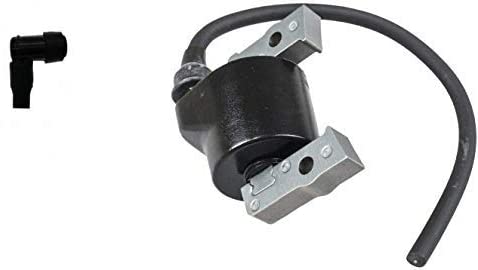 PARTSRUN #21121-2069 AM109258(ID#ZH7158) Ignition Coil + Boot Fits Kawasaki FC540V Engine for John Deere,ZF125B