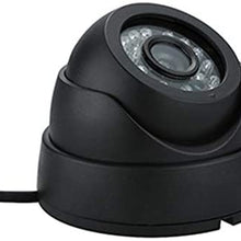 Ares Vision Vehicle 700 TVL Aviation 4 PIN HD Rear/Front Waterproof Cameras (700 TVL, Black R/F)