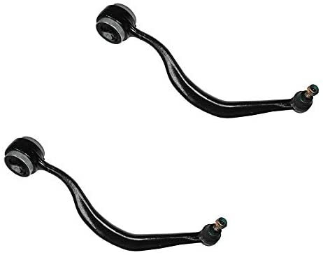 Pair Set 2 Front Rearward Suspension Control Arms & Bushings Meyle HD For BMW E38 740i