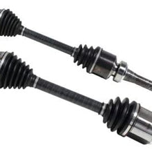 CAROCK Front Passenger Front Driver Side CV Axle Joint Shaft Assembly Fit Toyota Camry Sedan Standard Trans 2.4L I4 OE# NCV69622x1;NCV69629x1
