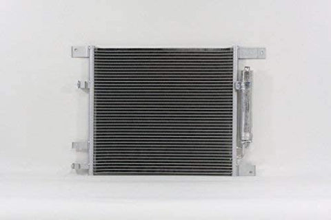 A/C Condenser - Cooling Direct : For/Fit 3986 Versa Note Nissan Versa Sedan w/Receiver & Dryer Parallel Flow Construction
