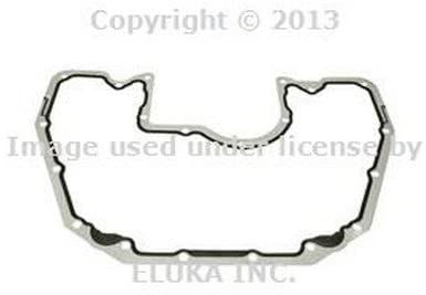 BMW Genuine Engine Housing Oil Level Indicator Oil Pan Gasket for 545i 550i 550i 645Ci 650i 650i 645Ci 650i 650i 745i 750i 760i ALPINA B7 745Li 750Li 760Li Phantom Phantom EWB Phantom Phantom EWB Drophead Drophead Coupé Coupé