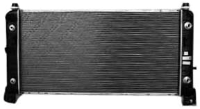 TYC 2370 Compatible with CHEVROLET Silverado 1-Row Plastic Aluminum Replacement Radiator