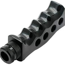 Universal aluminum shift knob, MACHSWON shift knob aluminum alloy with black length