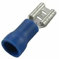 JT&T 2104H 16-14AWG.187TAB BLU, Vinyl