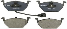 Bosch BP768A QuietCast Premium Semi-Metallic Disc Brake Pad Set For Volkswagen: 2000-2010 Beetle, 2000-2006 Golf, 2007-2010 Golf City, 1999-2005 Jetta, 2007-2009 Jetta City; Front
