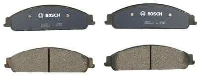 Bosch BC1070 QuietCast Premium Ceramic Disc Brake Pad Set For Ford: 2005-07 Five Hundred, 2005-07 Freestyle, 2008-09 Taurus, 2008-09 Taurus X; Mercury: 2005-07 Montego, 2008-09 Sable; Front