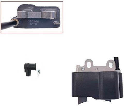 PARTSRUN PB251 Coil Ignition Module ID#C10146 Fits Echo Shindaiwa Kioritz Mantis PB-255LN PB-251 ES255 PB265L PB265LN Leaf Blower OEM#A411000291 A411000290,ZF-IG-A00271