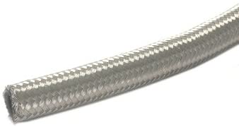 Pacific Customs An #6 Double Weave Stainless Steel Braided Hose Typically Used For Fuel Lines Will Work With Ethanol