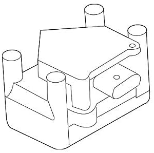 06A-905-097-A 2001-2005 Volkswagen Beetle Ignition Coil