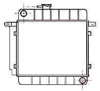 Van Wezel 06002004 Radiator, engine cooling