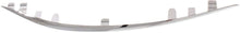 Bumper Trim Set of 2 Compatible with MERCEDES BENZ C300 2015-2016 Front Right Side and Left Side Outer Lower Chr