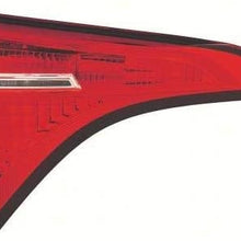 Go-Parts - for 2017 - 2018 Toyota Corolla Tail Light Rear Lamp Assembly Replacement - Left (Driver) 81590-02A60 TO2802136 Replacement