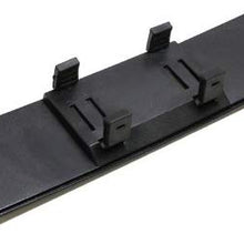 iJDMTOY Universal Fit JDM 300mm 12-Inch Wide Curve Clip On Rear View Mirror For Car SUV Van Truck, etc