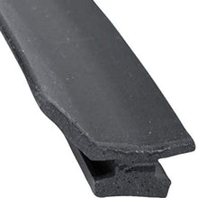 Steele Rubber Products Service Vehicle Compartment Door Seal - Roll up Door Side Edge Track Seal T Profile with tabs - Sold and Priced by The Foot 70-3996-477